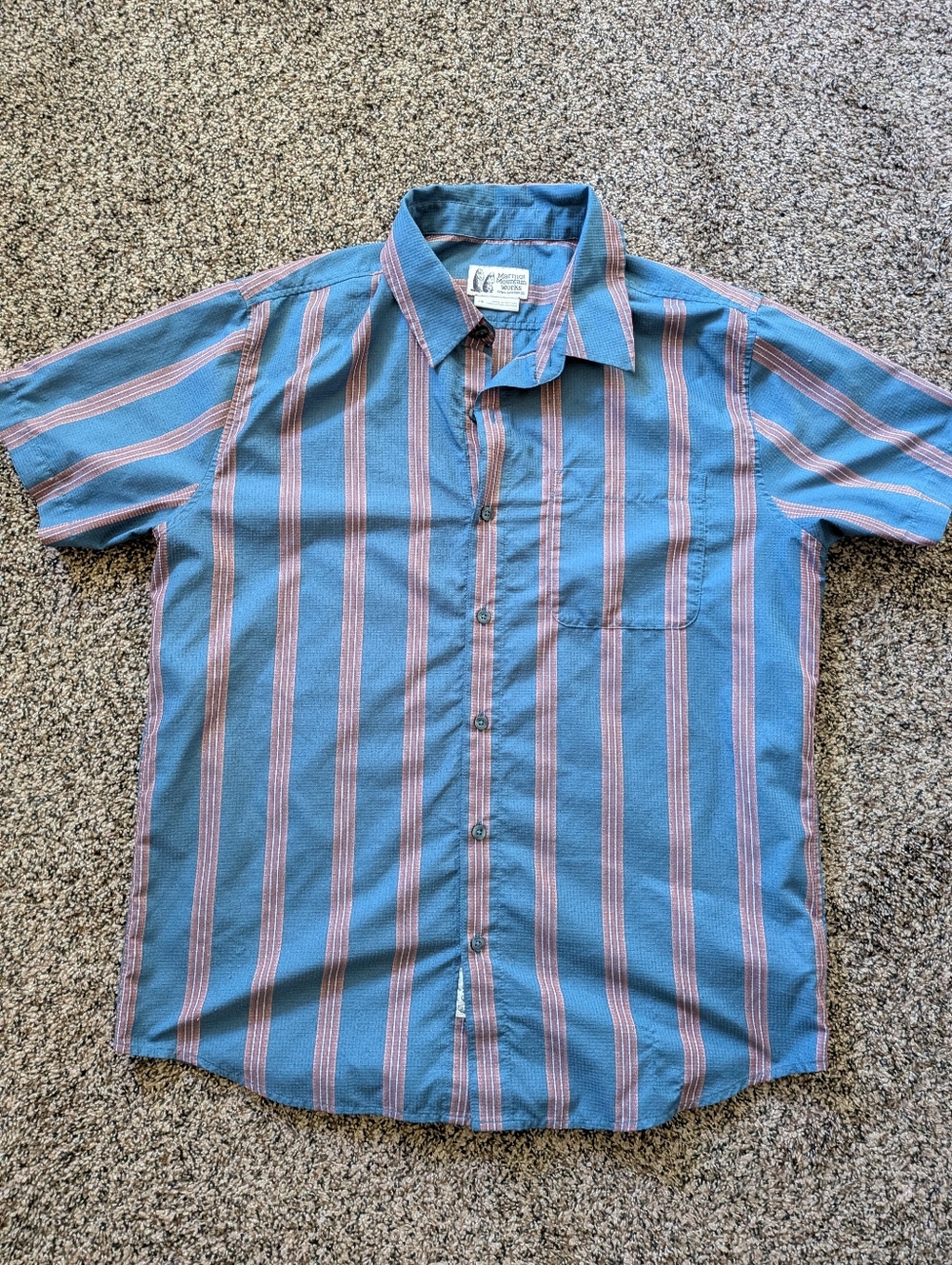 Marmot Syrocco Breathable Light Perforated Synthetic Buttondown